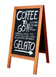 Coffee to go ! Gelato !