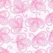 Vektor: Ornate floral seamless pattern Ornate floral seamless pattern