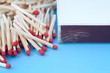 Matches and a matchbox