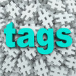 Tags Hashtag Symbol Message Update Background