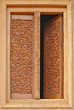 Window of Buddhist Temple