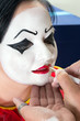 Photo: Face paint for pierrot clown Face paint for pierrot clown