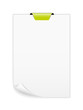 The note paper