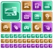 Hardware button set