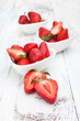 Fresh and tasty strawberries