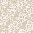 Vektor: Seamless vector paisley wallpaper Seamless vector paisley wallpaper
