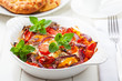 Baked feta cheese