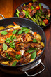 Photo: Roasted roasted rabbit on vegetables Roasted roasted rabbit on vegetables