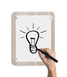 hand painting lamp