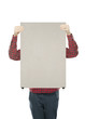 man standing without a face