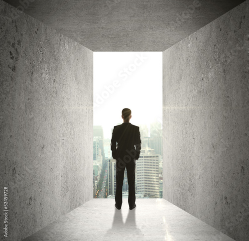 Photo: concrete hall concrete hall