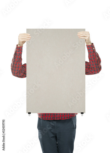 Photo: man standing without a face man standing without a face