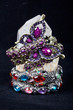 A bracelet is an article of jewelry that is worn around the wris