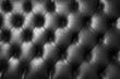 Black upholstery.