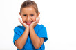 Photo: cute little girl portrait cute little girl portrait