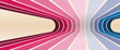 Background with stripes in perspective
