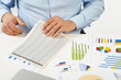 Photo: Businessman working in the office Businessman working in the office