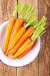 Photo: Karotten gewaschen Karotten gewaschen
