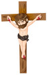 Jesus Christ in the cross