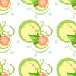 A flowery design