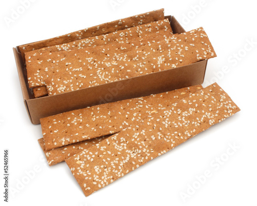Photo: Crackers hollandais aux graines de sésame Crackers hollandais aux graines de sésame