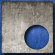 astratto forato blu