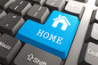 Keyboard with "Home" Button.