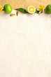 Orange,plumeria and tropical spa supplies