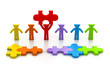 Teamwork concept.