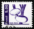 Postage stamp Brazil 1982 Onion, Allium Cepa, Vegetable