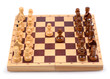 chess pieces and chessboard