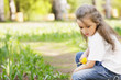 Girl with dandelion