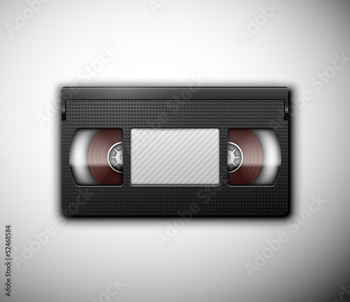 Vector: Isolated videotape Isolated videotape