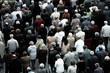 crowd of people in the city