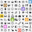 Pixel web icons collection