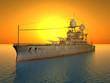Illustration: American Battleship USS Arizona American Battleship USS Arizona