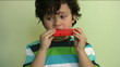Video: Child with harmonica Child with harmonica