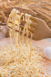 Foto: home-baked noodles home-baked noodles