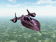 Illustration: Aufklärungsflugzeug SR-71 Aufklärungsflugzeug SR-71