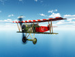 Illustration: Deutsches Jagdflugzeug – Erster Weltkrieg Deutsches Jagdflugzeug – Erster Weltkrieg