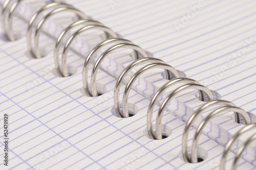 Photo: spiral bound exercise book spiral bound exercise book