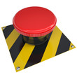 Illustration: The red button on the base The red button on the base
