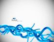 Colorful wires abstract background