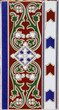 Detail of the tarditional tiles from Valencia, Spain