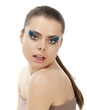 Foto: Portrait of a young woman. Portrait of a young woman.