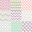 Seamless Retro Pattern Print