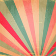 Abstract Colorful Grunge Rays Background
