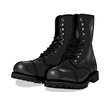 Vector: army boots army boots