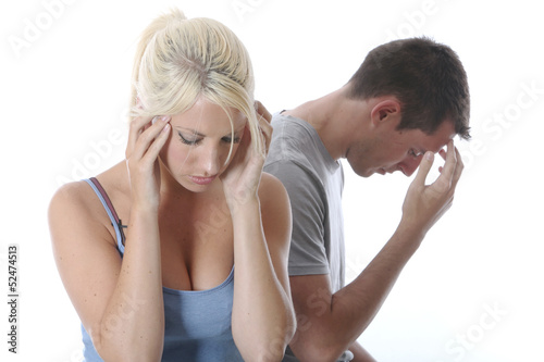 Photo: Model Released. Young Couple Arguing Model Released. Young Couple Arguing