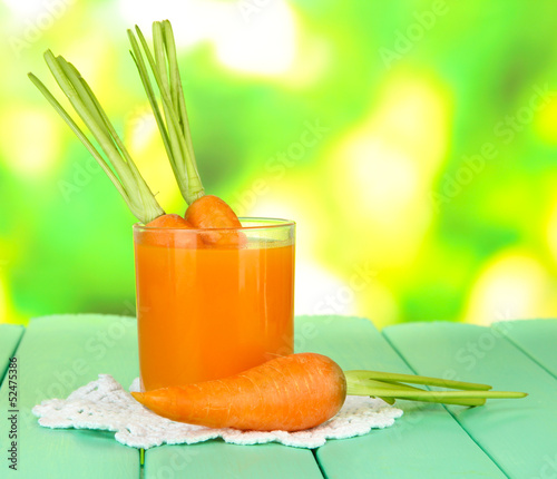Photo: Glass of carrot juice, Glass of carrot juice,